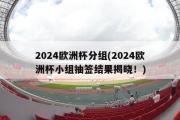 2024欧洲杯分组(2024欧洲杯小组抽签结果揭晓！)