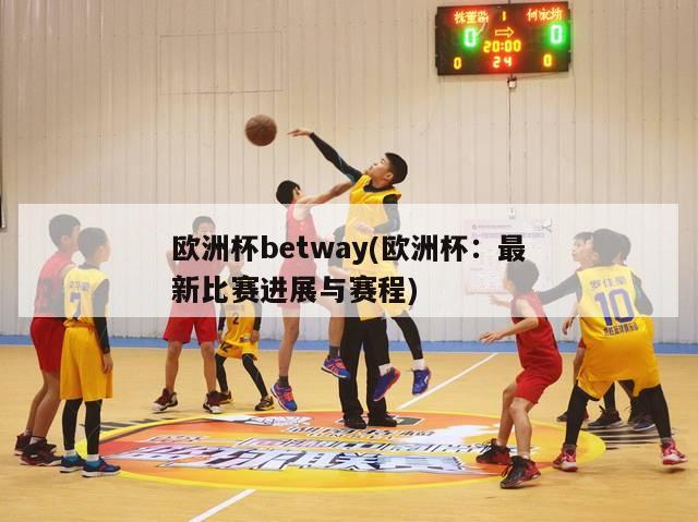 欧洲杯betway(欧洲杯：最新比赛进展与赛程)