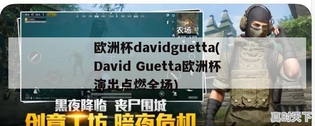 欧洲杯davidguetta(David Guetta欧洲杯演出点燃全场)