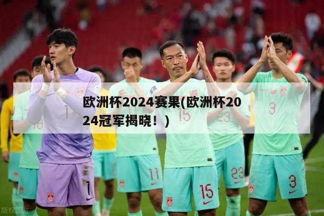 欧洲杯2024赛果(欧洲杯2024冠军揭晓！)