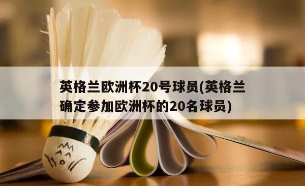 英格兰欧洲杯20号球员(英格兰确定参加欧洲杯的20名球员)